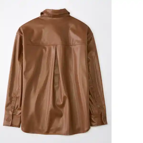 Camiseta Mujer Café Talla: SMALL American Eagle