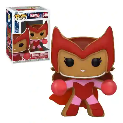 Funko Pop! Figura Colección Marvel Christmas Gingerbread