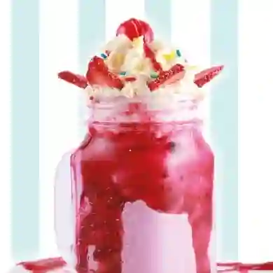 Milshake Frutos Rojos