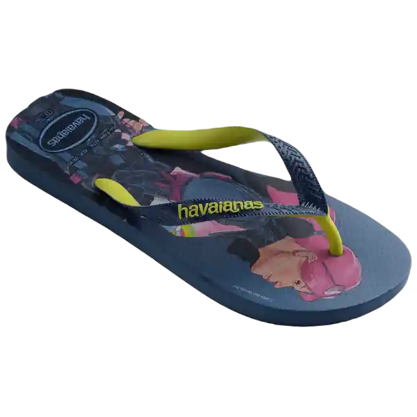 Sandalias Top Fortnite Azul Indigo Talla 38 4146366 Havaianas