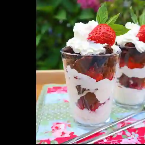 Fresas con Crema Mr.brownie