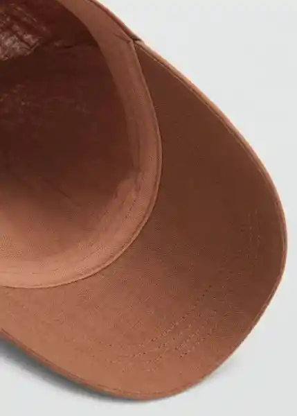 Gorra Minili Marrón Talla 99 Mujer Mango