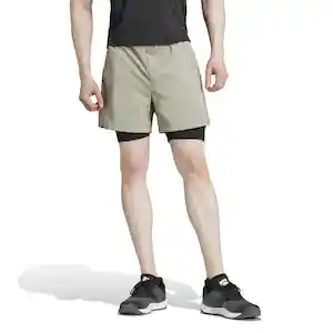 Adidas Short Gym+ Wv Para Hombre Gris Talla L Ref: IR8598