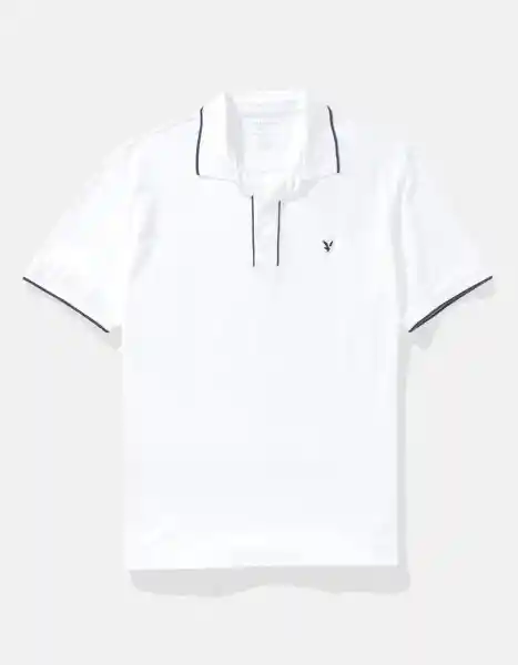 Polo Hombre Blanco Talla Large 4559100 American Eagle
