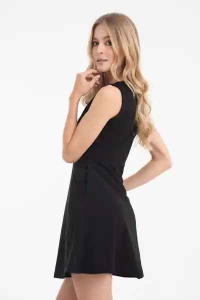 Ragged Vestido Los Angeles Color Negro Talla S