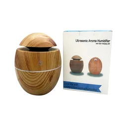 Vivo Humidificador Aroma + Efecto Madera Usb Con Luz