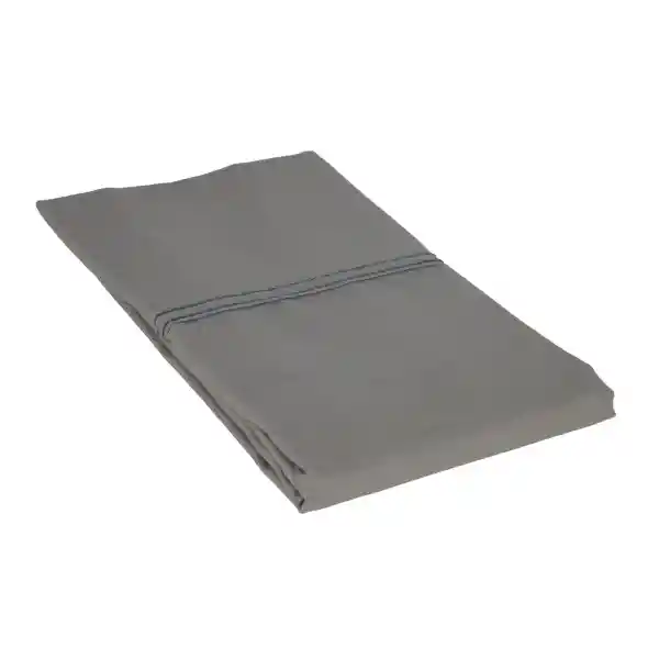 Funda Almohada Gris Medio Diseño 0112 Casaideas