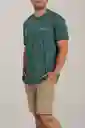 Camiseta Manga Corta Standard Fit Shuffle Hombre Talla M Oneill