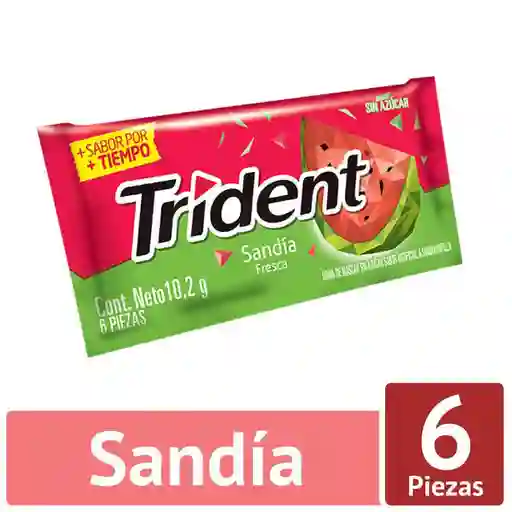 Trident Dia Chicle6 Un San