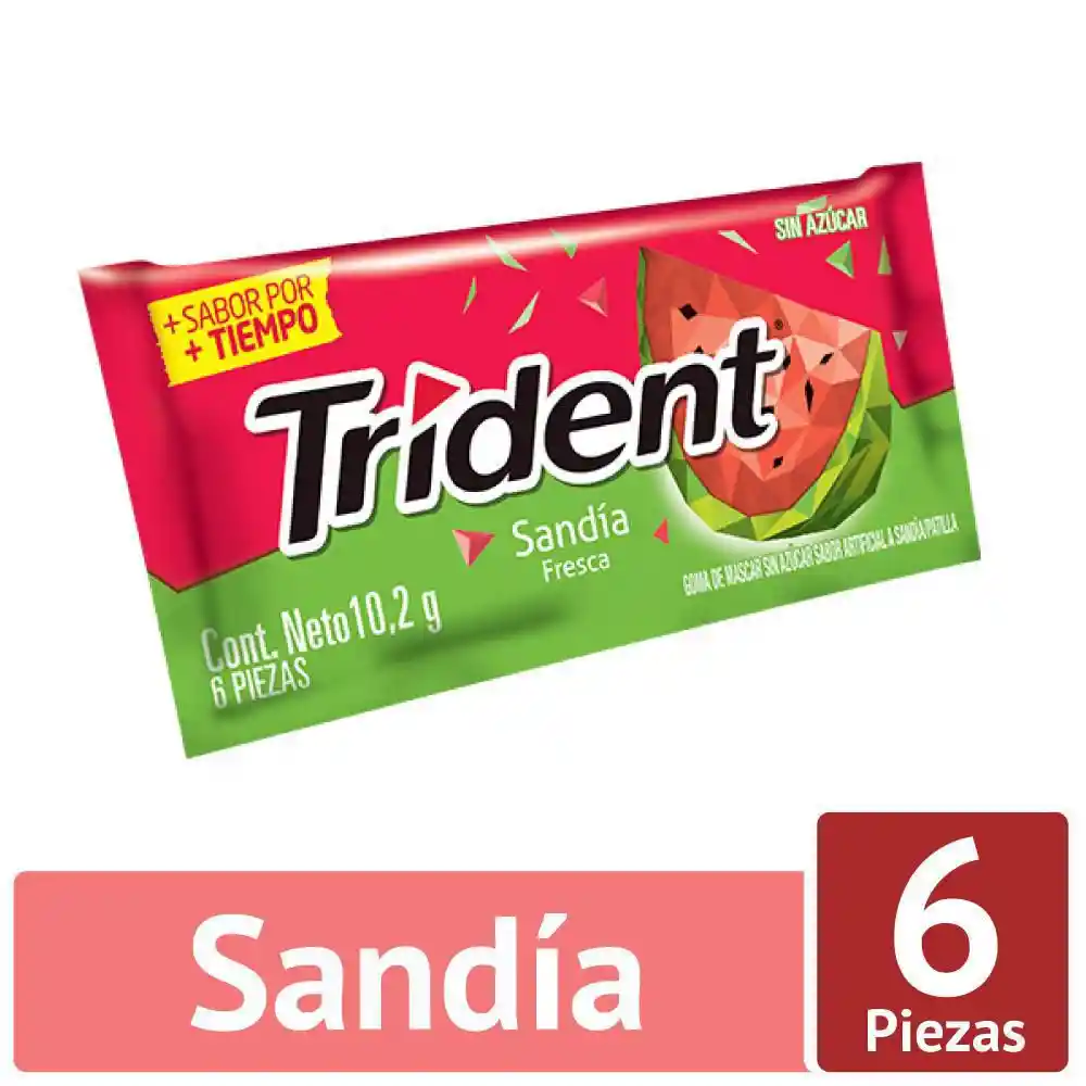 Trident Dia Chicle6 Un San