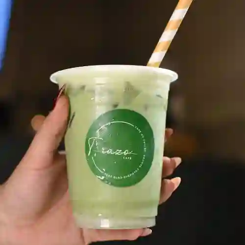 Matcha Latte Frío 12 Oz