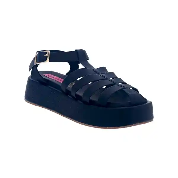 Sandalias Plataforma Chloe Negro Talla 34