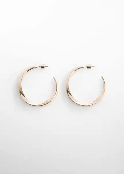 Pendientes Tina Oro Talla 99 Mujer Mango