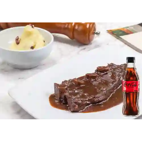 Combo Asado de Tira + Coca Cola Sin Azúcar 300ML