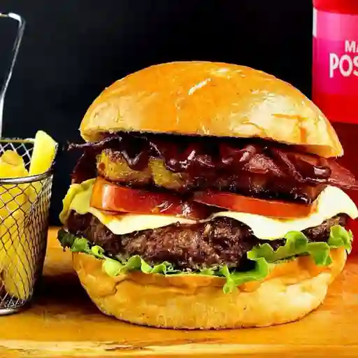 Combo hamburguesa maui