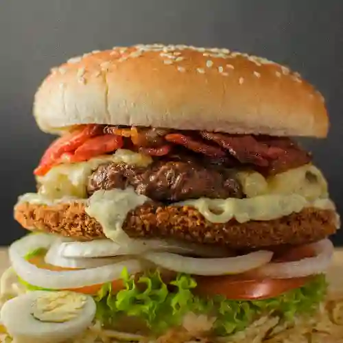 Hamburguesa Mixta Especial
