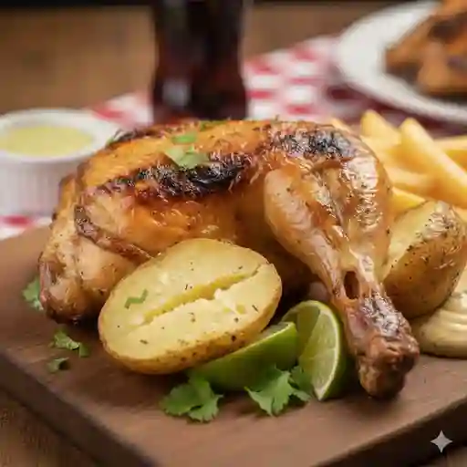 1/4 De pechuga asada