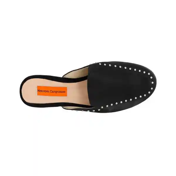 Zapatos Zuecos Plano Celso Negro Talla 34