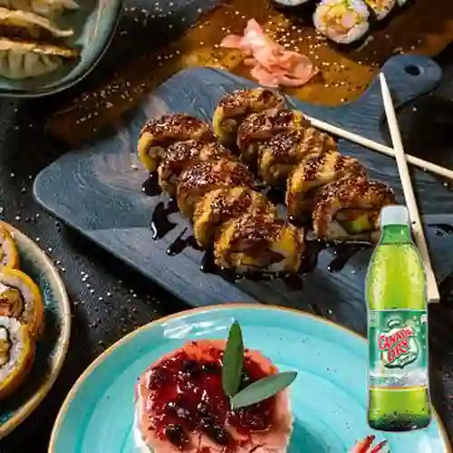 Combo Crispy Roll + Canada Dry Ginger Ale 300 ml