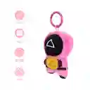 Llavero Guardia Rojo Juego Del Calamar Serie Miniso