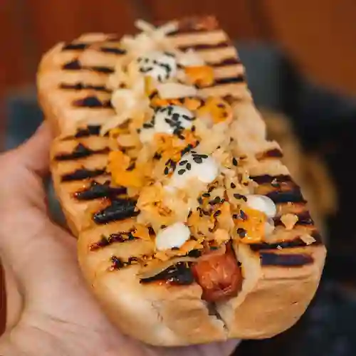 Perro Veggie O Vegetariano con Papas