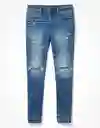 Jean Hombre Azul Talla 26 x 28 American Eagle 01146065