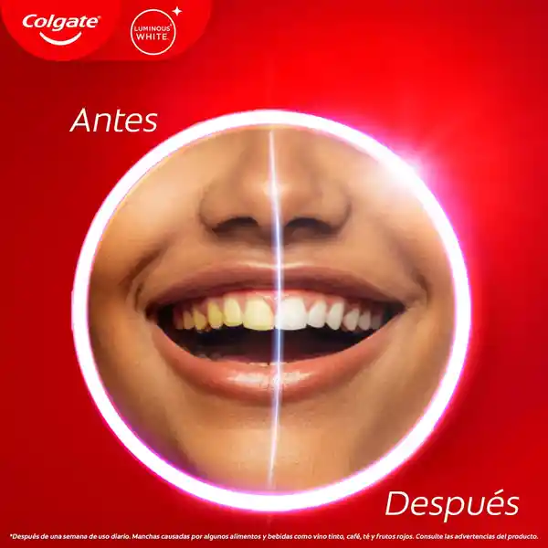 Pluma Blanqueadora Colgate Luminous White Wand