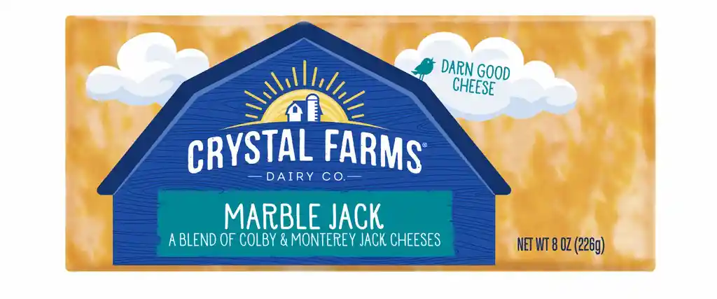 Crystal Farms Queso Marble Jack