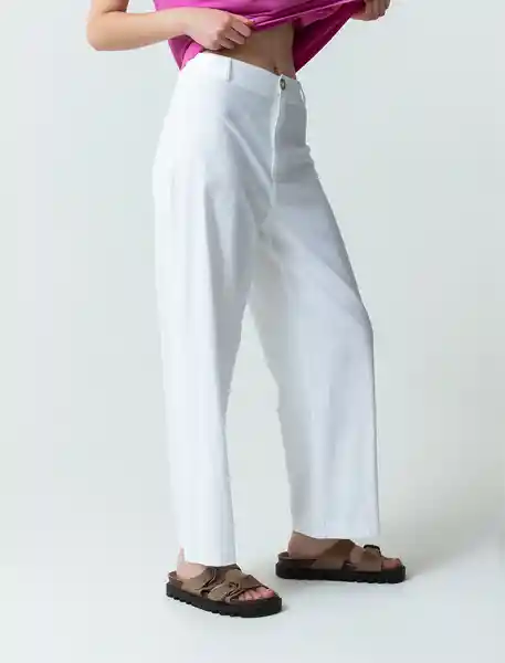 Pantalón Carey Crudo Puro Claro Cala 4 433F384 Naf Naf