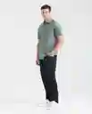 Camiseta Carbón Pocket Verde Escocés Ultra Oscuro S Chevignon