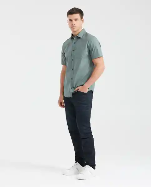 Camiseta Carbón Pocket Verde Escocés Ultra Oscuro S Chevignon