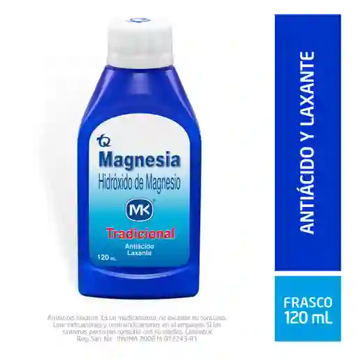 Magnesia MK Frasco x 120 mL