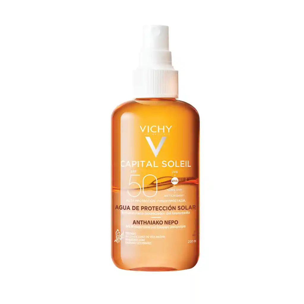 Vichy Spray Capital Soleil Agua de Protección Solar Spf 50 +