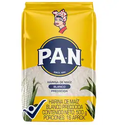 Pan Harina Precocida de Maíz Blanca 500g