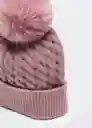 Gorro Osloh Rosa Pastel Talla 20 Teen Niñas Mango