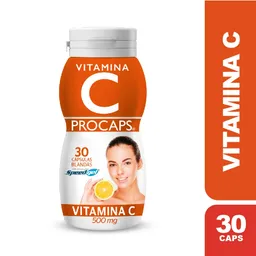 Vitamina C Procaps Procaps 500Mg X 30 Capsulas Acido Ascorbico