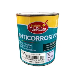 Pinturas Tito Pabón Anticorrosivo Gris 946.35 mL