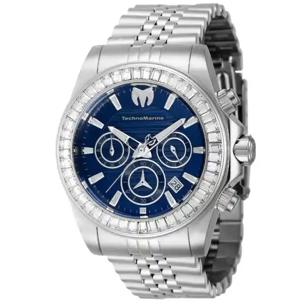 Reloj Manta Hombre Plateado TM-222017 Technomarine