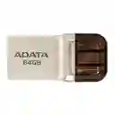 Adata Memoria USB de 64 Gigabytes 2 en 1 UC360