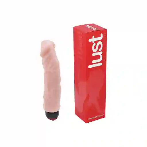 Vibrador realista grueso piel