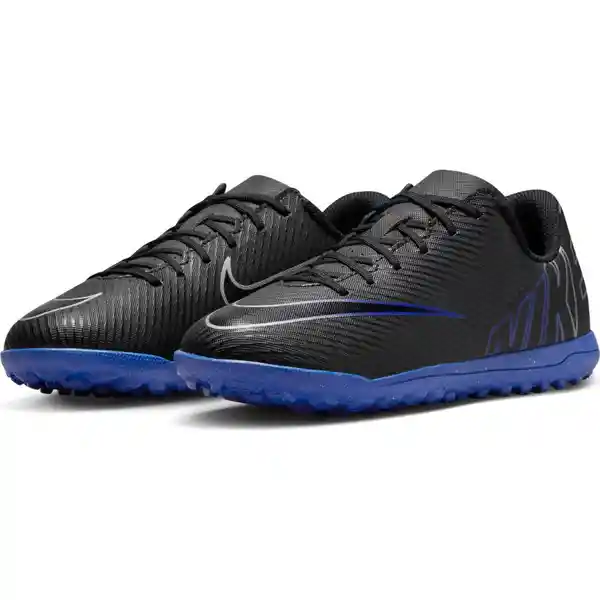 Nike Zapatos Jr Vapor 15 Club Tf Para Niño Negro Talla 3Y