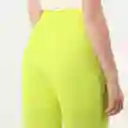 Pantalón Tiro Alto Bota Flare Verde Talla 12 - 568029