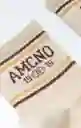 Medias Unisex Beige Talla 45970 762G002_BEI151216 Americanino