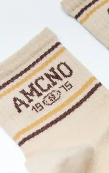 Medias Unisex Beige Talla 45970 762G002_BEI151216 Americanino