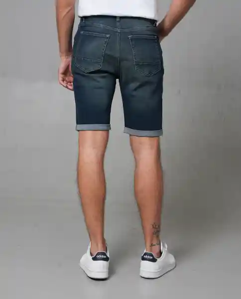 Bermuda Hombre Azul Talla 32 153G001_AZU194024 Rifle