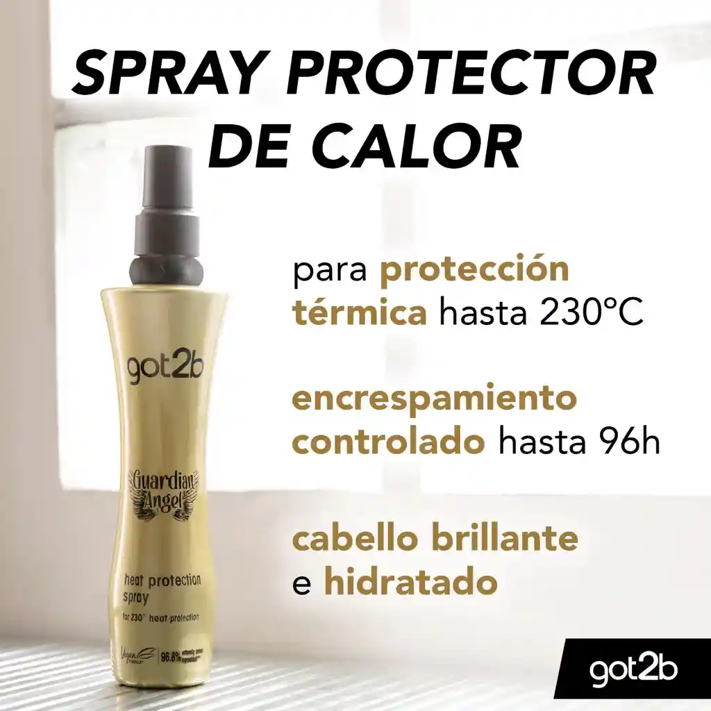 Spray Protector de Calor Guardian Angel Got2B