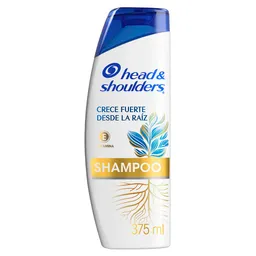 Shampoo Head Shoulders Control Caspa Crece Fuerte desde la Raiz Champu Head and Shoulders 375ml