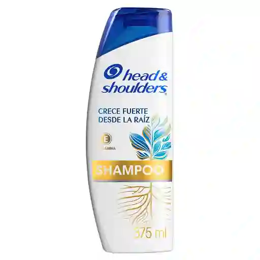 Shampoo Head & Shoulders Crece Fuerte desde la Raíz 375 ml