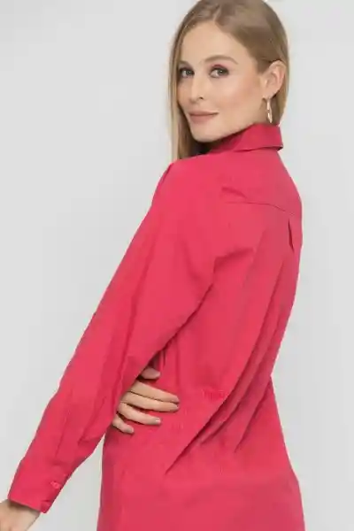 Camisa New Boyfriend Color Rojo Carnauba Talla M Ragged