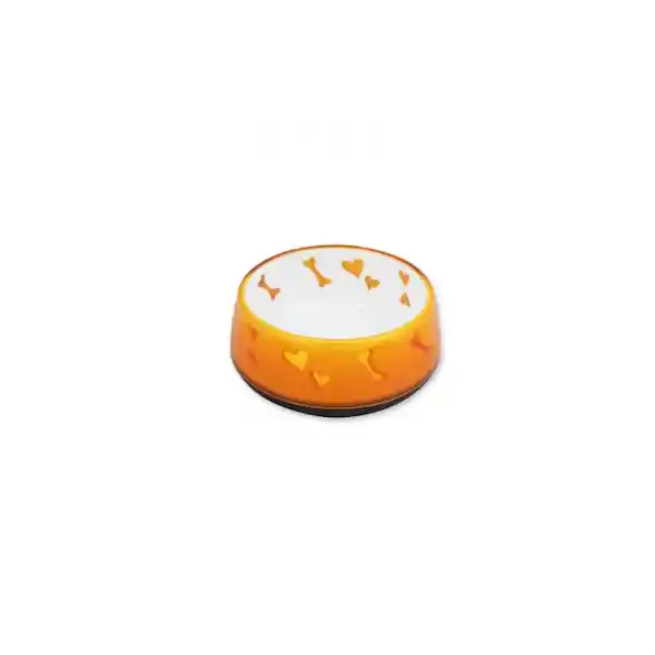 AFP Comedero Para Perro Dog Love Orange de 600 mL